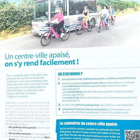 Plein Centre Maison Appartement 100 M De La Plage 150 M Du Port Les Sables-dʼOlonne Екстериор снимка